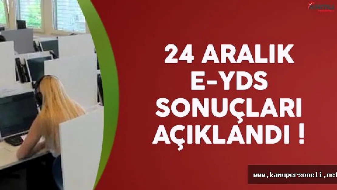 2016 e-YDS Elektronik Yabancı Dil Sınavı sonuçları açıklandı