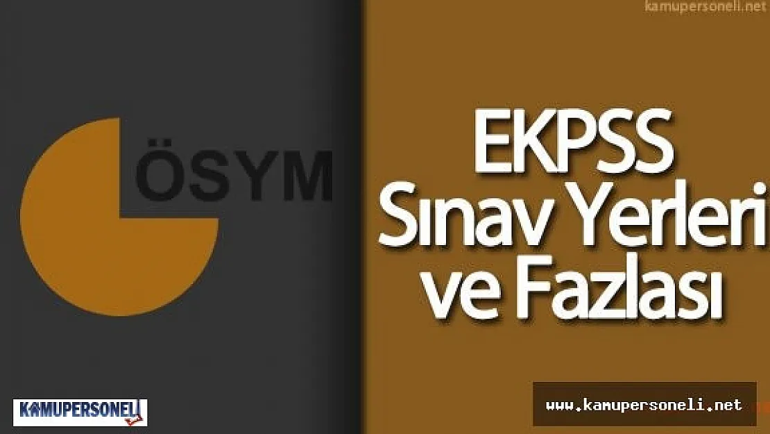 2016 EKPSS Sınav Giriş Yerleri ve Sınav Tarihi Belli Oldu ( Adaylar Nelere Dikkat Etmeli )
