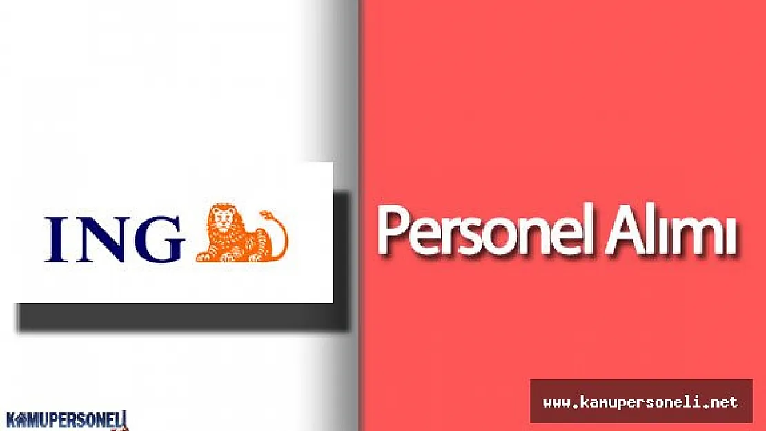 2016 ING Bank Personel Alımı