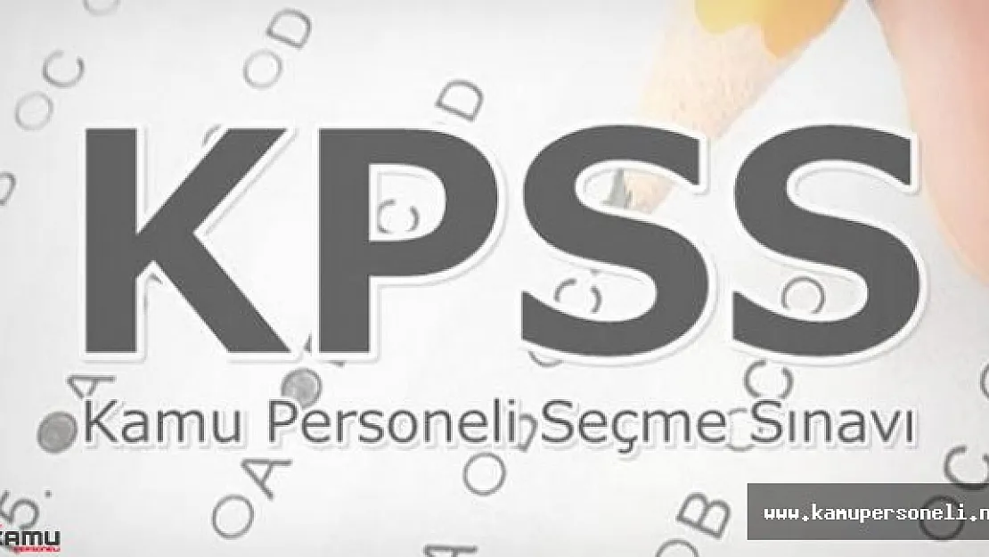 2016 KPSS Lisans Soru ve Cevaplar Yayımlandı