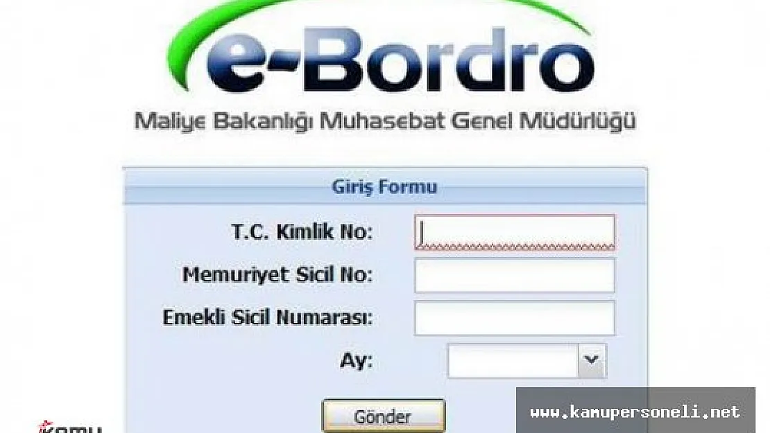 2016 Maliye Bakanlığı Maaş ve Muhasebet Sorgulama Nasıl Yapılır? E-Bordro Sorgulama Nasıl Yapılır? Kesintiler Nasıl Öğrenilir?