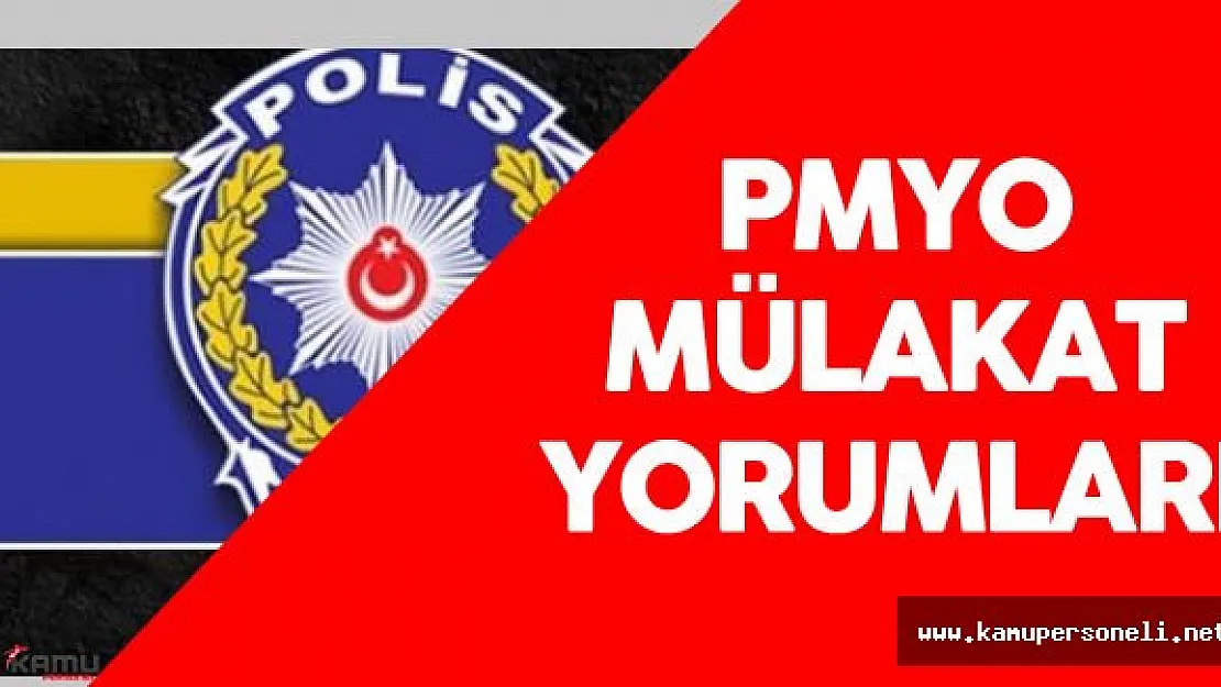 2016 PMYO Mülakat ve Değerlendirme Sınavı Yorumları Kamupersoneli.net'de