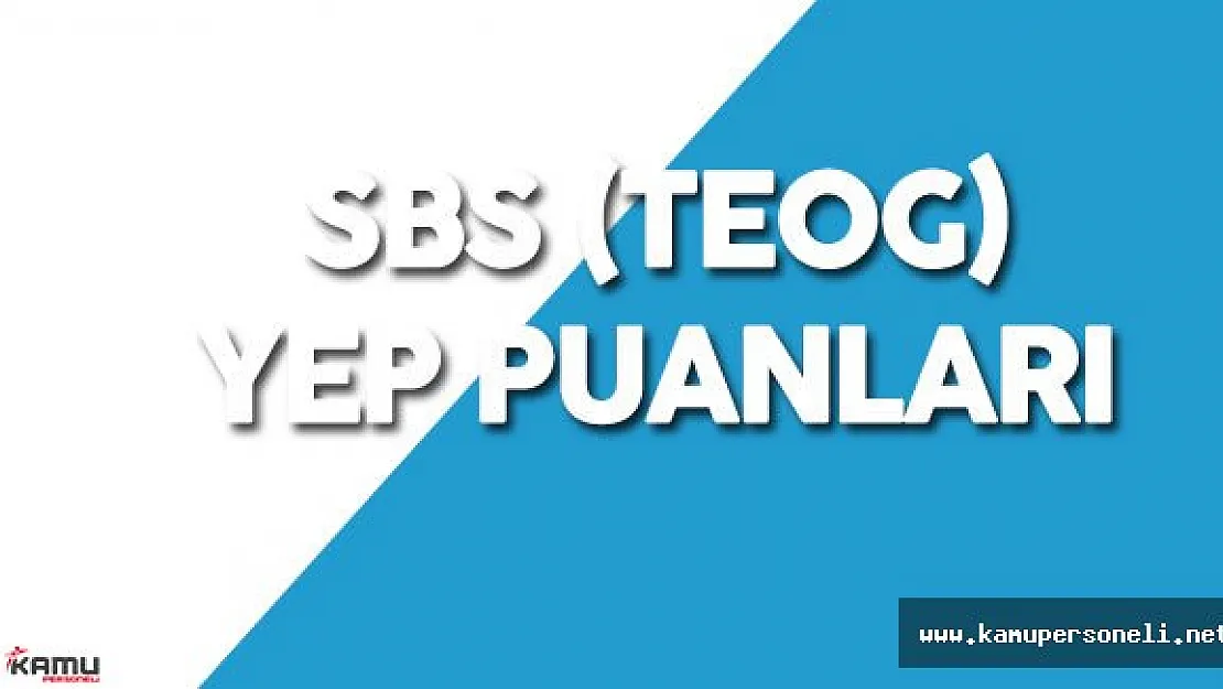2016 SBS Sonuçları ( TEOG YEP Sonuçları) Açıklandı mı?