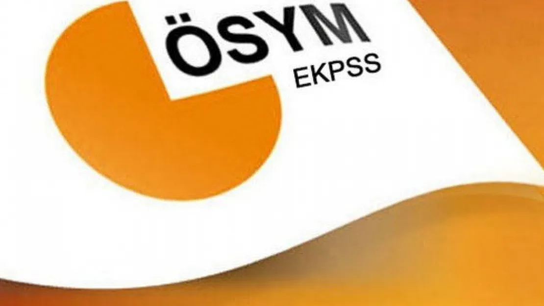 2016 Senesi EKPSS Takvimi Yayımlandı