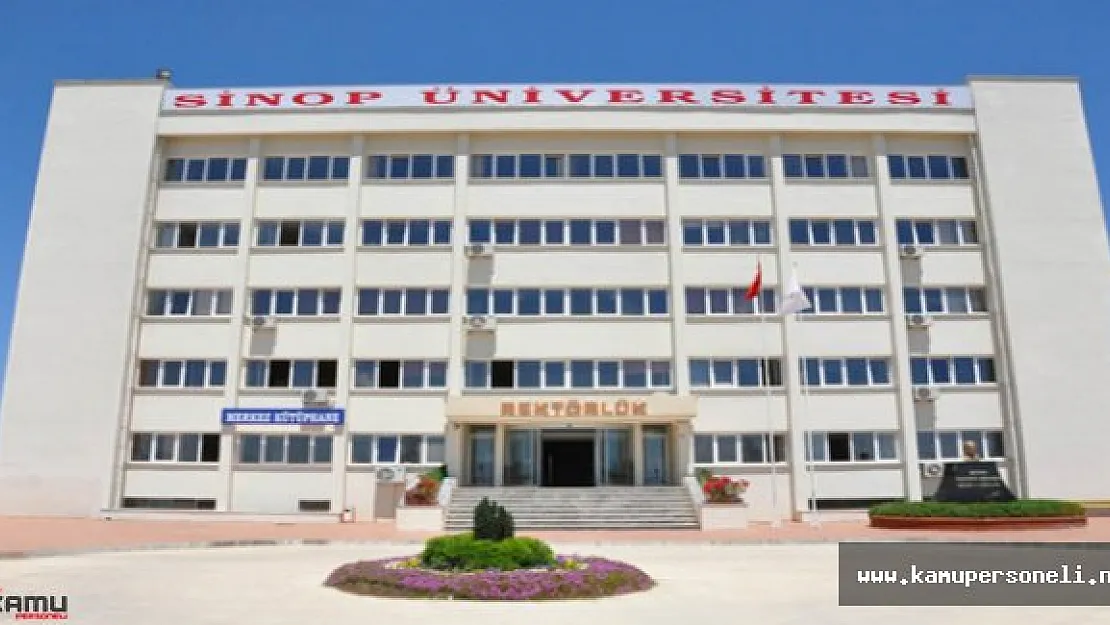 2016 Sinop Üniversitesi Akademik Personel Alımı Yapıyotr