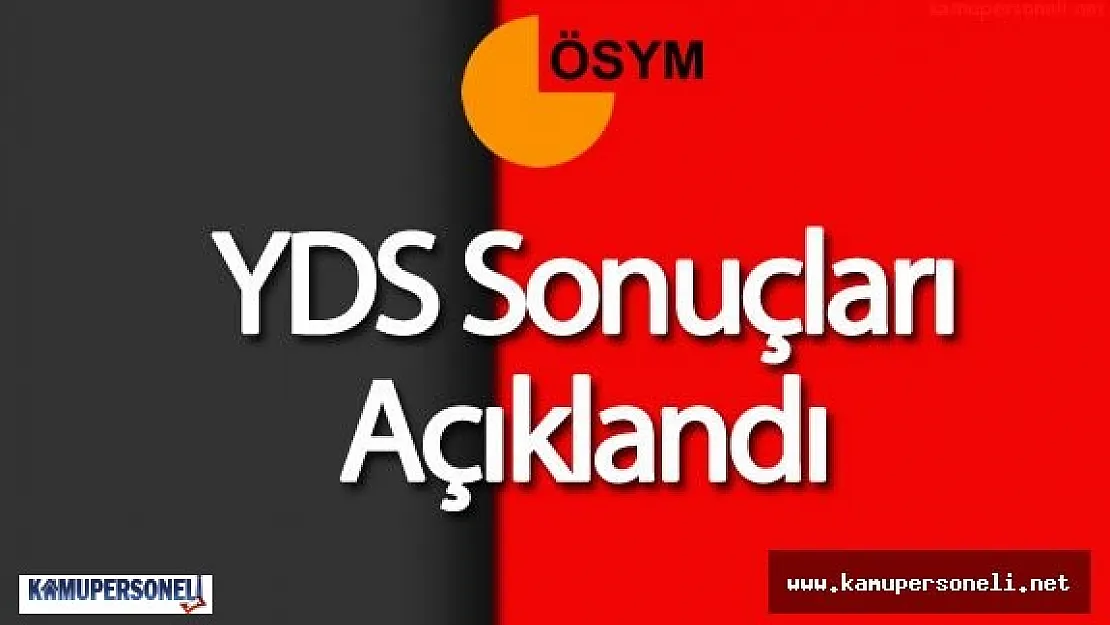2016 YDS Sonuçları ÖSYM tarafından Açıklandı