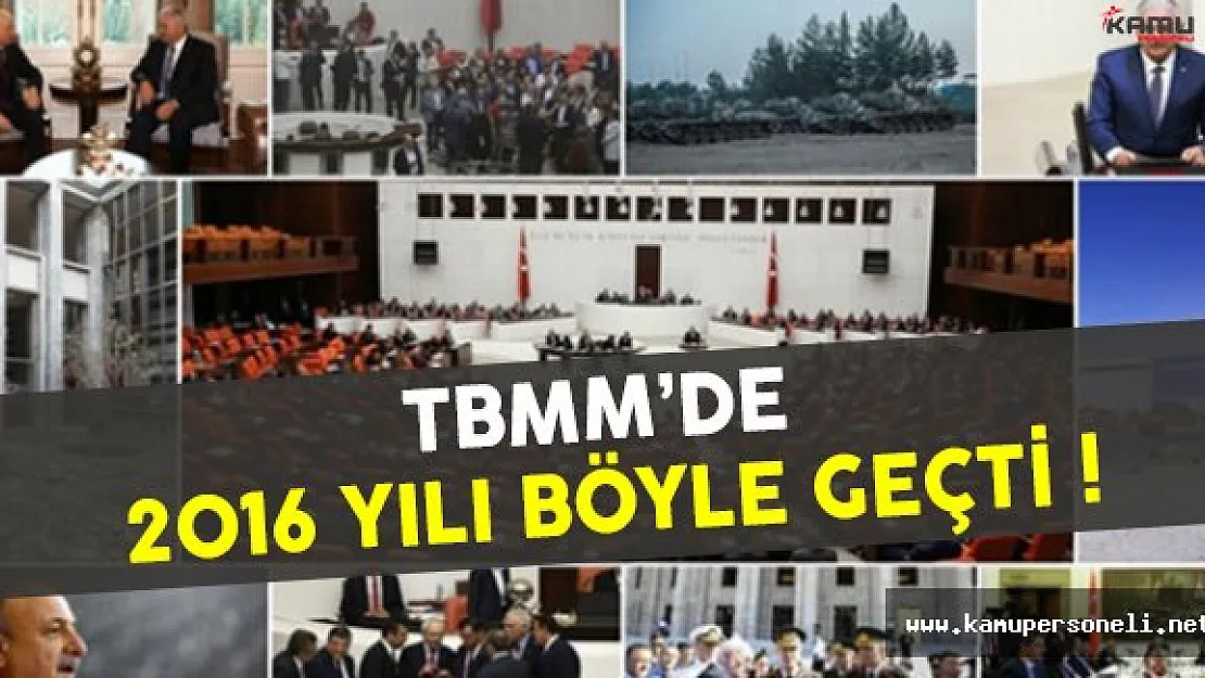 2016 Yılında Mecliste Yaşananlar (2016 Yılı Böyle Geçti)