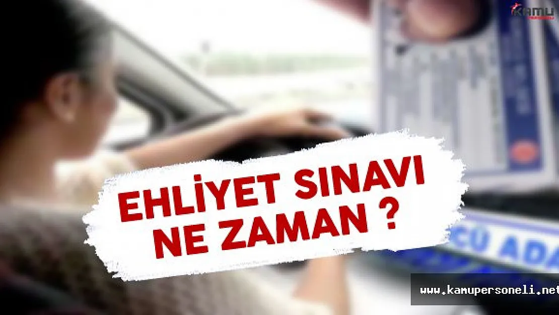 2016 Yılının Son Ehliyet Sınavı Ne Zaman Yapılacak?