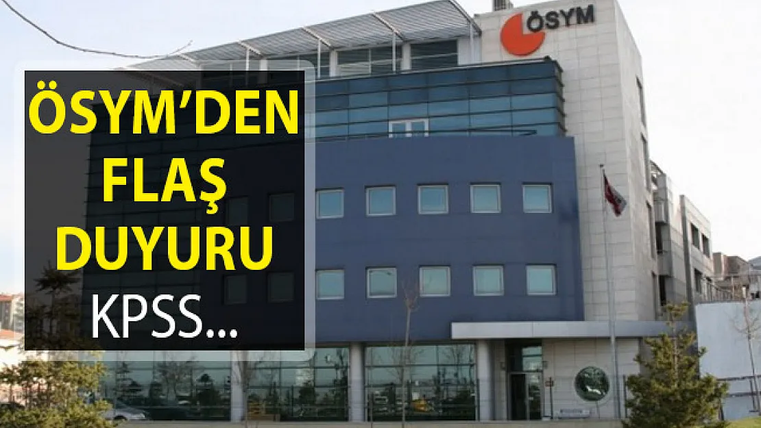 2018 KPSS Ortaöğretim Değerlendirme Raporu ÖSYM Tarafından Yayımlandı!