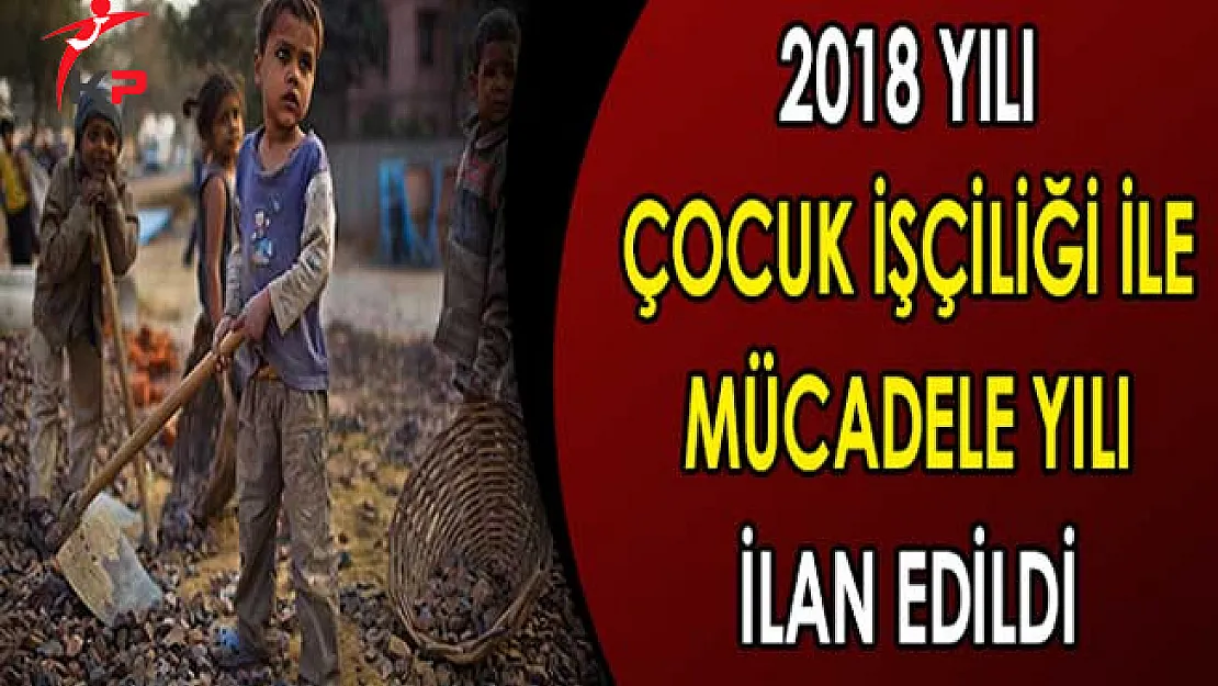 2018 Yılı Çocuk İşçiliği İle Mücadele Yılı Olarak İlan Edildi
