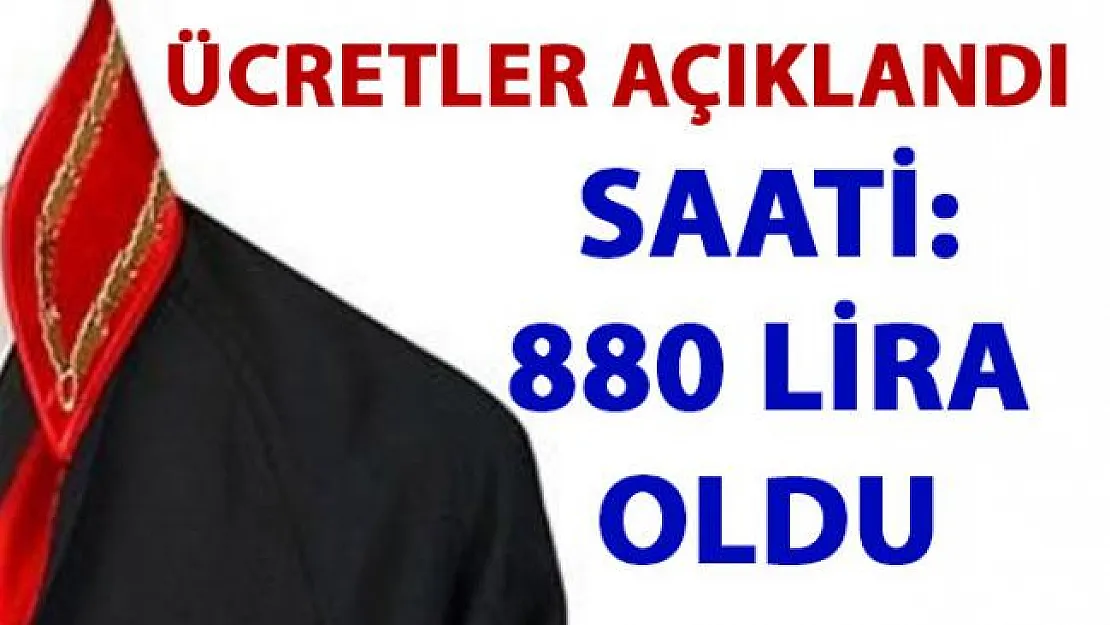 2019 Avukata danışma ücreti belli oldu! 2019 yılı Avukatlık ücret tarifesi ne kadar?