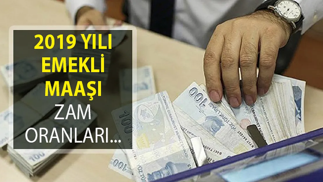 2019 Emekli Maaş Zammı Açıklandı! Emekli Maaşından Yapılan Tüm Kesintiler!