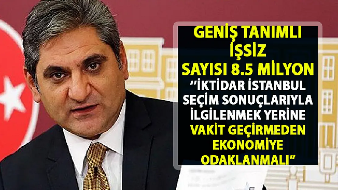2019 işsizlik oranı ve Erdoğdu'dan büyüyen ekonomik kriz uyarısı