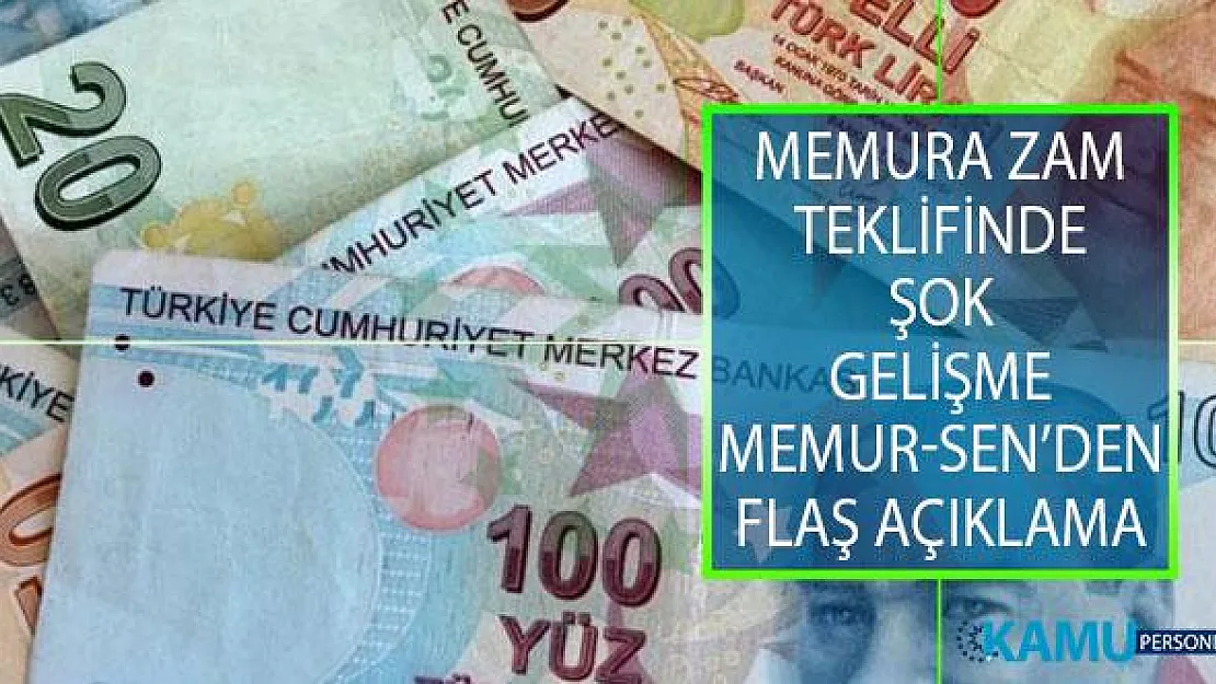 2019 Memur Toplu Sözleşme Zammı Ne Kadar Oldu? Memur- Sen Genel Başkanı Ali Yalçın Memur Maaşı Zam Teklifini Reddetti!