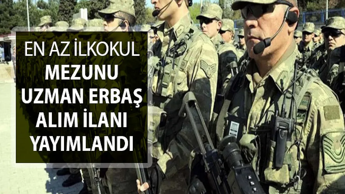 2019 Uzman Erbaş Alımı Başvuruları Nasıl Yapılacak? En Az İlkokul Mezunu
