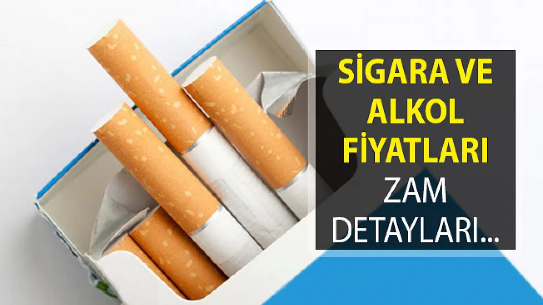 2019 Yılı Güncel Sigara ve Alkol Fiyatları! Güncel Alkol ve Sigara Zammı Ne Kadar?