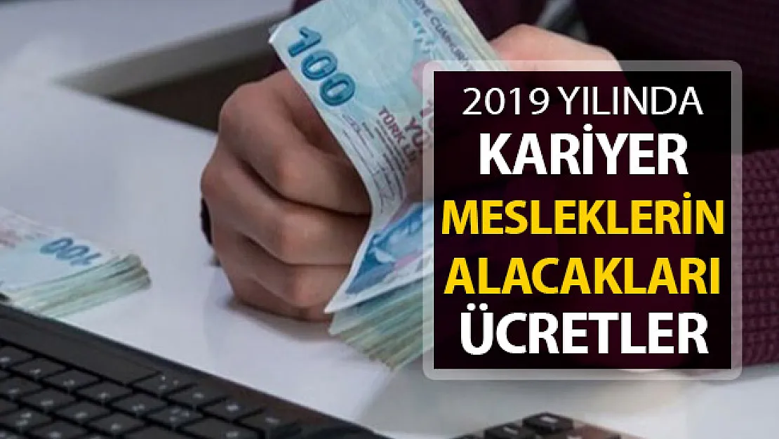 2019'da Kariyer Mesleklerin Ne Kadar Ücret Alacağı İfade Edildi
