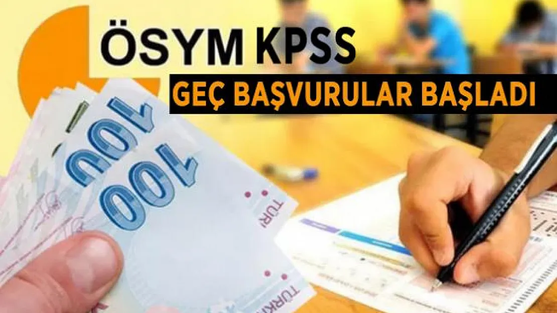 2020 KPSS geç başvurusu başladı! 2020 KPSS başvuru ücretleri ne kadar?