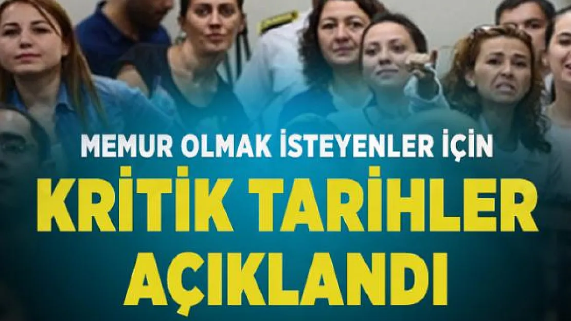 2020 KPSS lise başvuru tarihi belli oldu! KPSS önlisans başvuru tarihleri ne zaman?