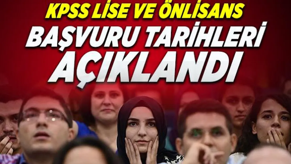 2020 KPSS lise ve önlisans başvuru tarihi ne zaman? ÖSYM 2020 KPSS sınav takviminde açıklandı