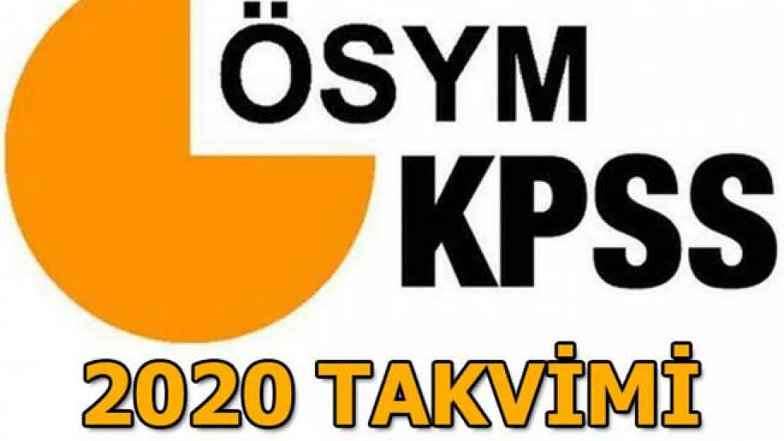 2020 KPSS Ortaöğretim ve Önlisans başvuruları ne zaman? ÖSYM 2020 KPSS sınav takvimi