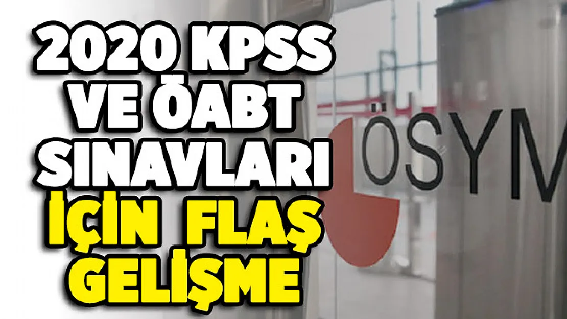 2020 KPSS ve ÖABT sınav cevap kağıtları ve aday cevapları yayımlandı