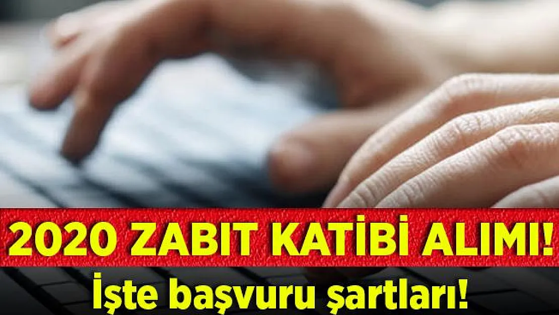 2020 Zabıt Katibi alımı! Adalet Bakanlığı Zabıt Katibi alımı ne zaman yapılacak? Merak edilen detaylar..