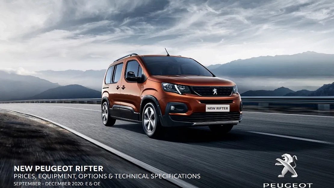 2021 model PEUGEOT Rifter!