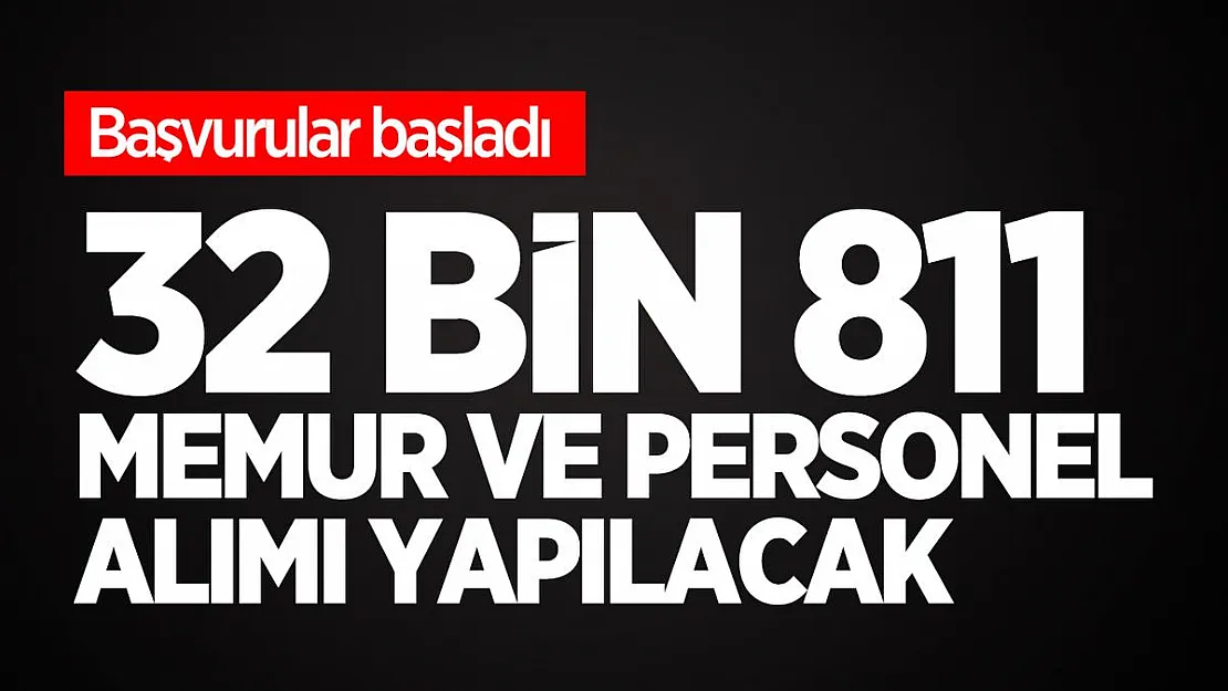 2021 Ocak İŞKUR personel alım ilanı başvuruları başladı! 32 bin 811 memur alım ve personel alımı yapılacak