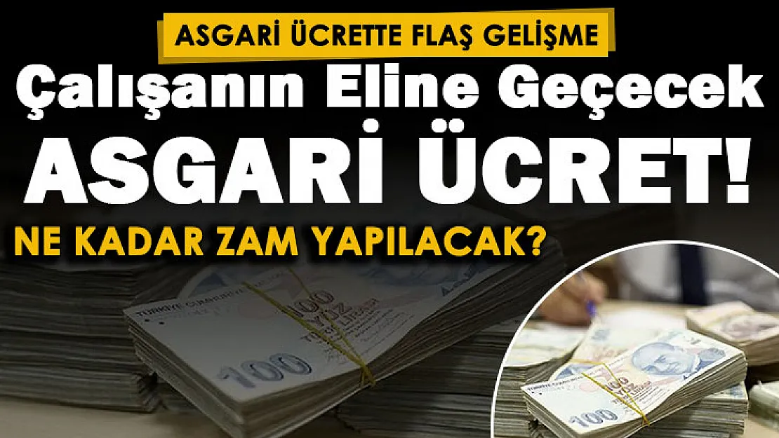 2022 asgari ücret zammı ile çalışanın eline geçecek tutar için flaş açıklama! Asgari ücrete ne kadar zam yapılacağı hakkında açıklama yapıldı