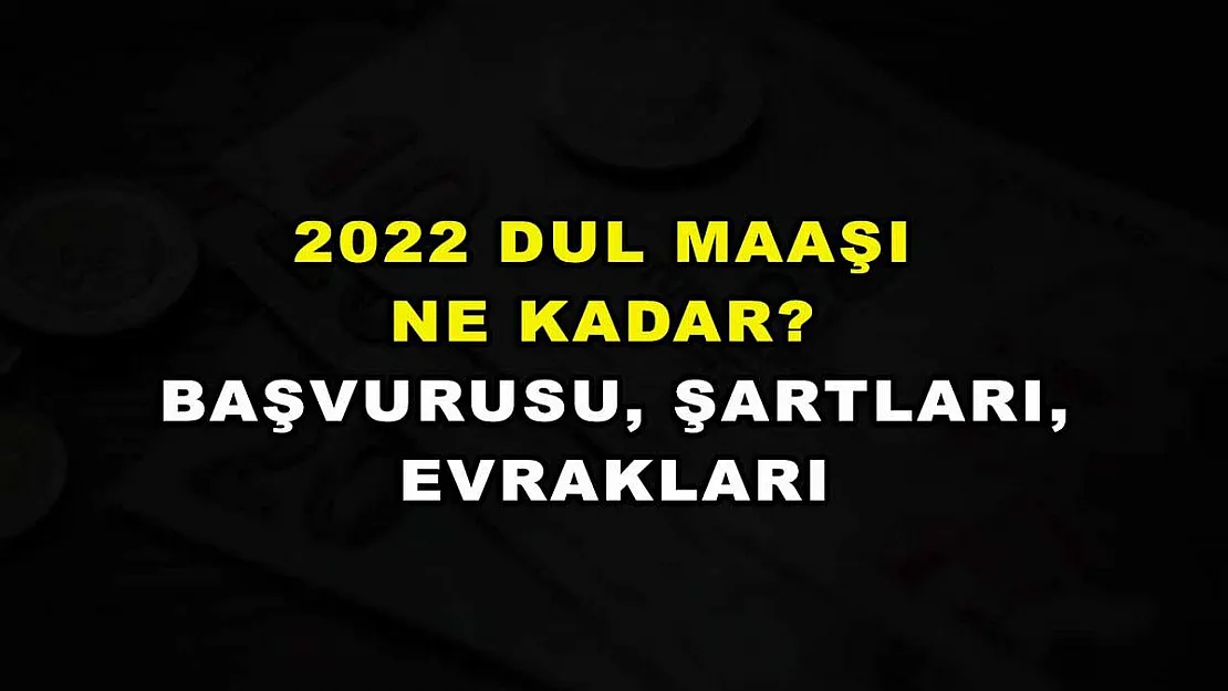 2022 Dul Maaşı Ne Kadar? Başvurusu, Şartları, Evrakları