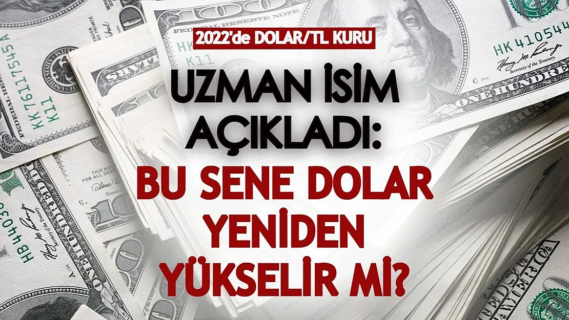 2022 yılı için dolar/TL kuru tahmini geldi: Bu sene dolar yeniden yükselir mi?
