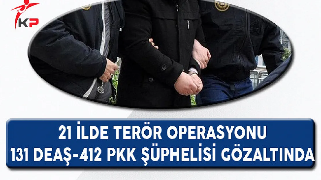 21 Şehirde Düzenlenen DEAŞ Operasyonu: 121 Gözaltı Var!!!
