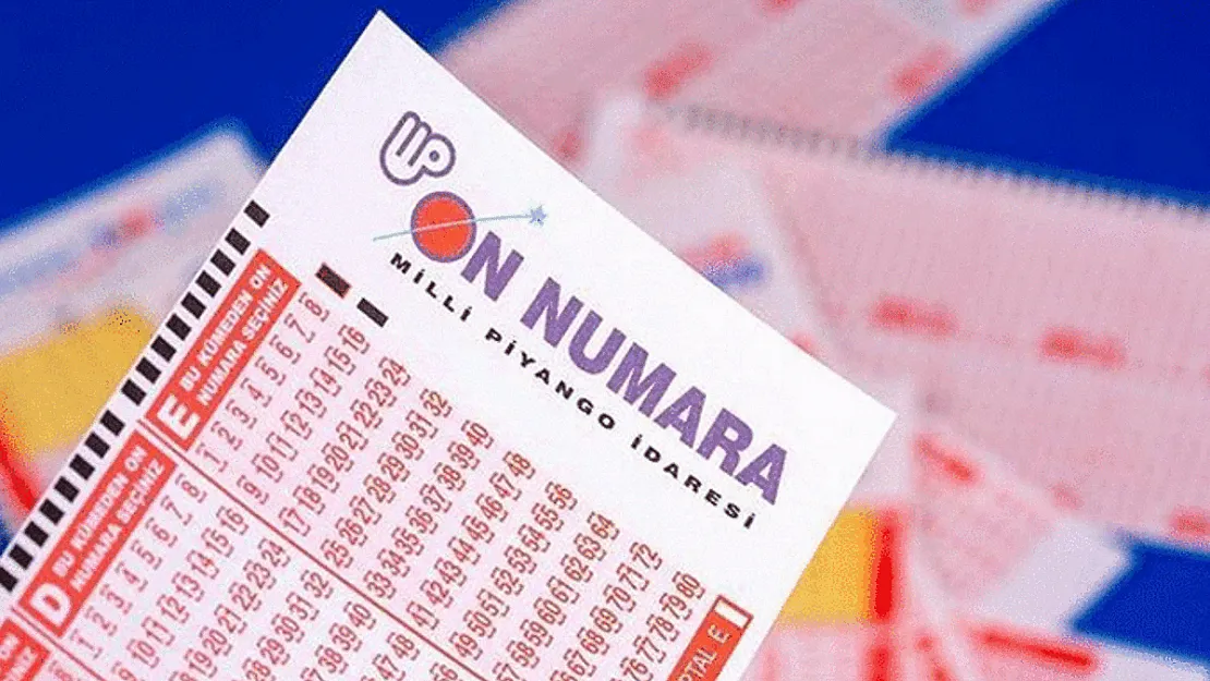 22 Ağustos On Numara çekiliş sonuçları! On Numara çekiliş sonuçları şanslı numaralar: On Numara çekilişi