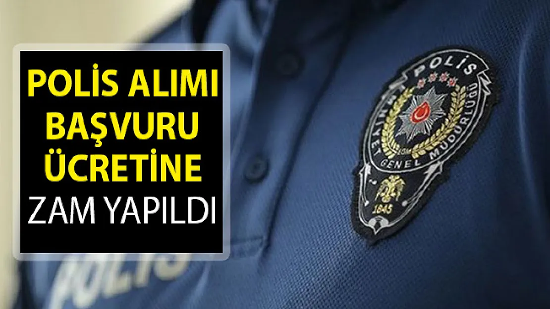 24. Dönem POMEM Polis Alımı Ücreti Ne Kadar? Polis Alımı Başvuru Ücretine Zam Yapıldı