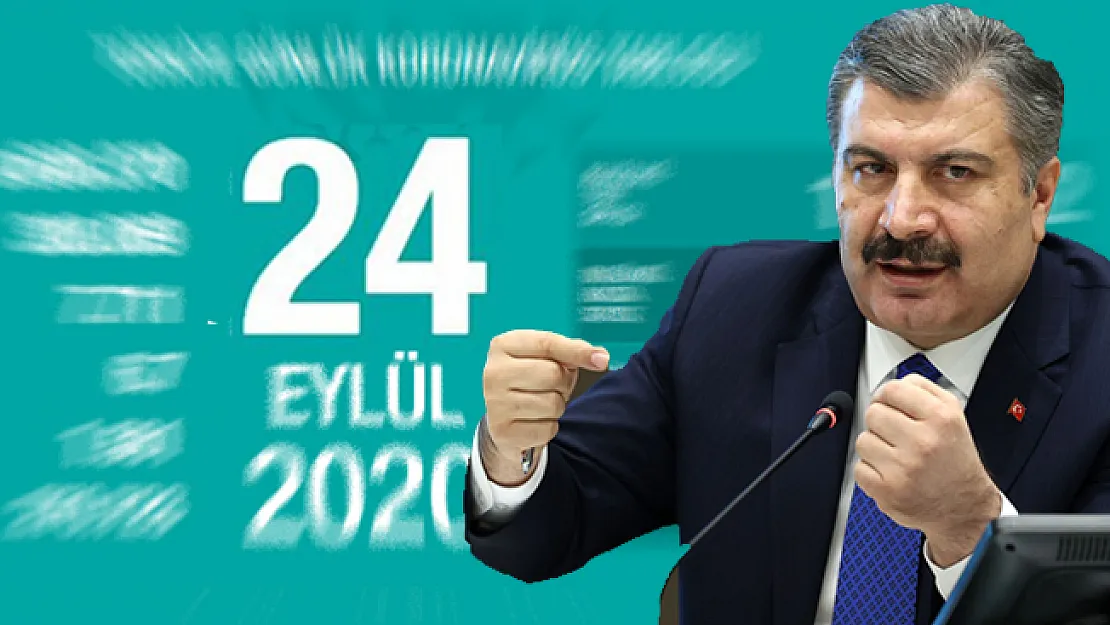 24 Eylül Corona virüs vaka ve ölü sayısı açıklandı mı? Sağlık Bakanlığı corona virüs vaka tablosu