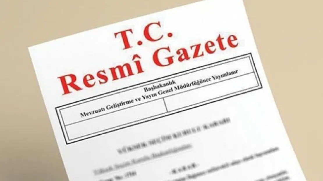 24 Kasım 2018 Tarihli Resmi Gazete Yönetmelikleri!