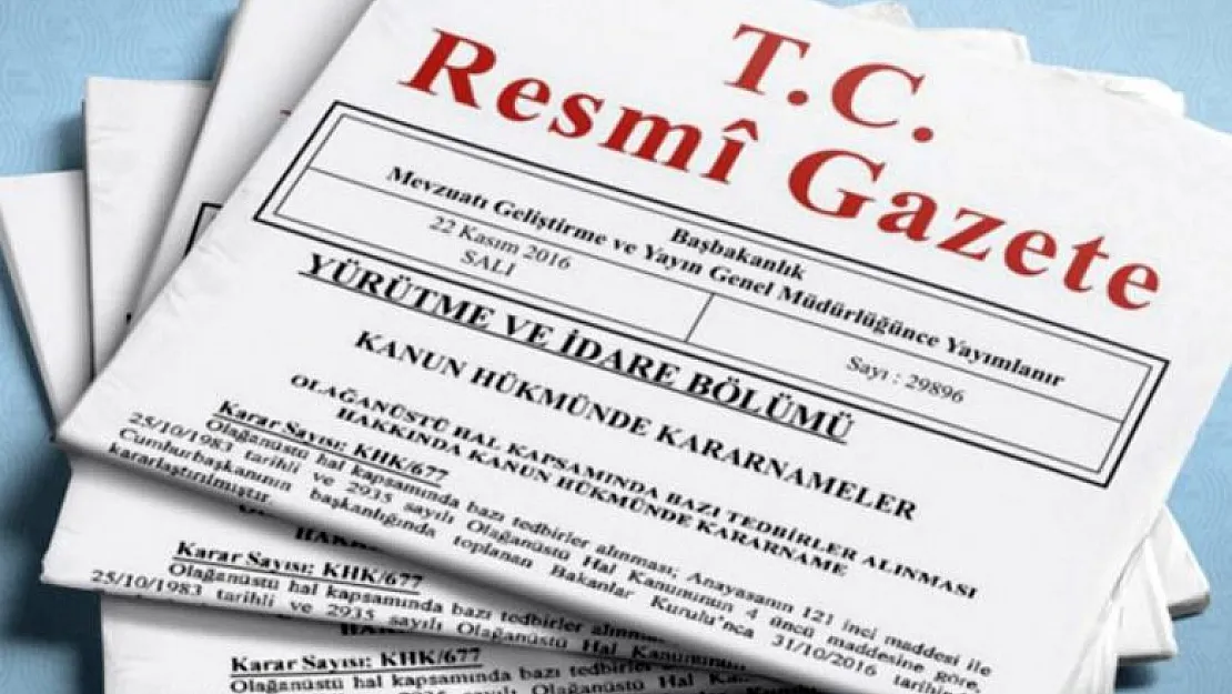24 Mart 2021 tarihli Resmi Gazete yayımlandı!