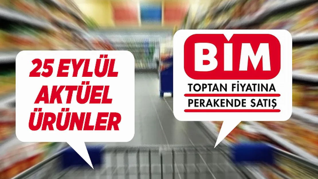 25 Eylül BİM 2020 Kataloğundaki İndirimli Ürünler Dikkat Çekti! 25 Eylül 2020 BİM Aktüel ürünler