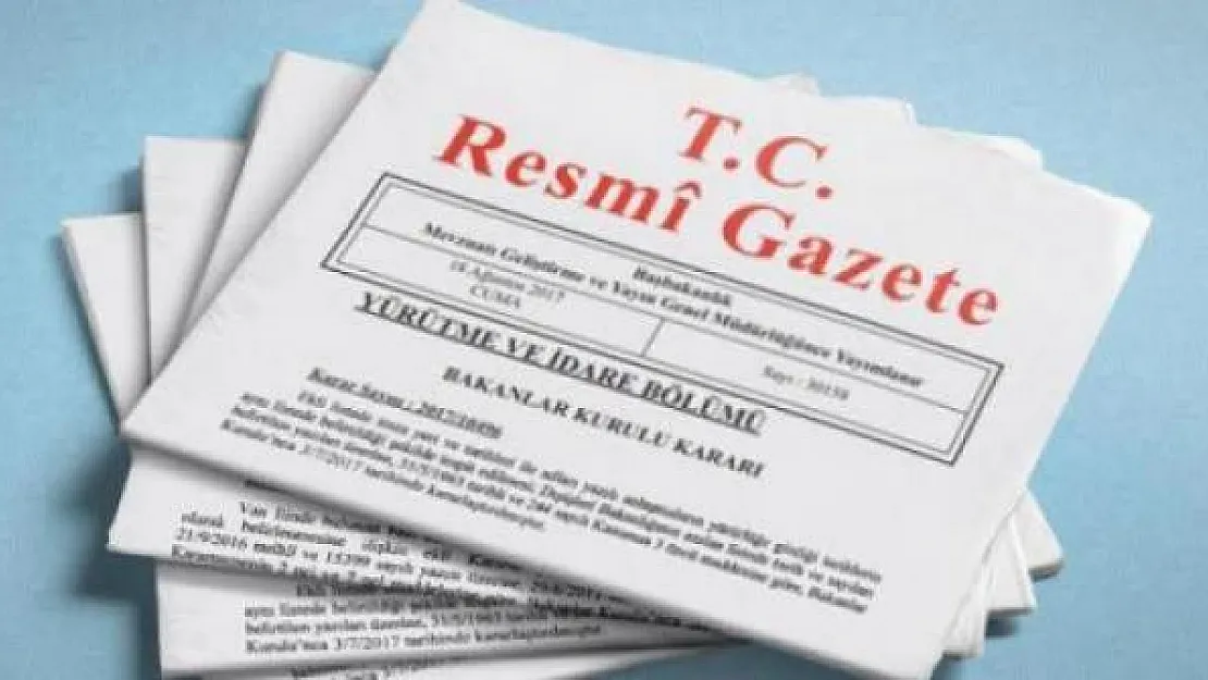 26 Mart 2019 Tarihli Resmi Gazete Yayımlandı- Resmi Gazete'de Neler Var?