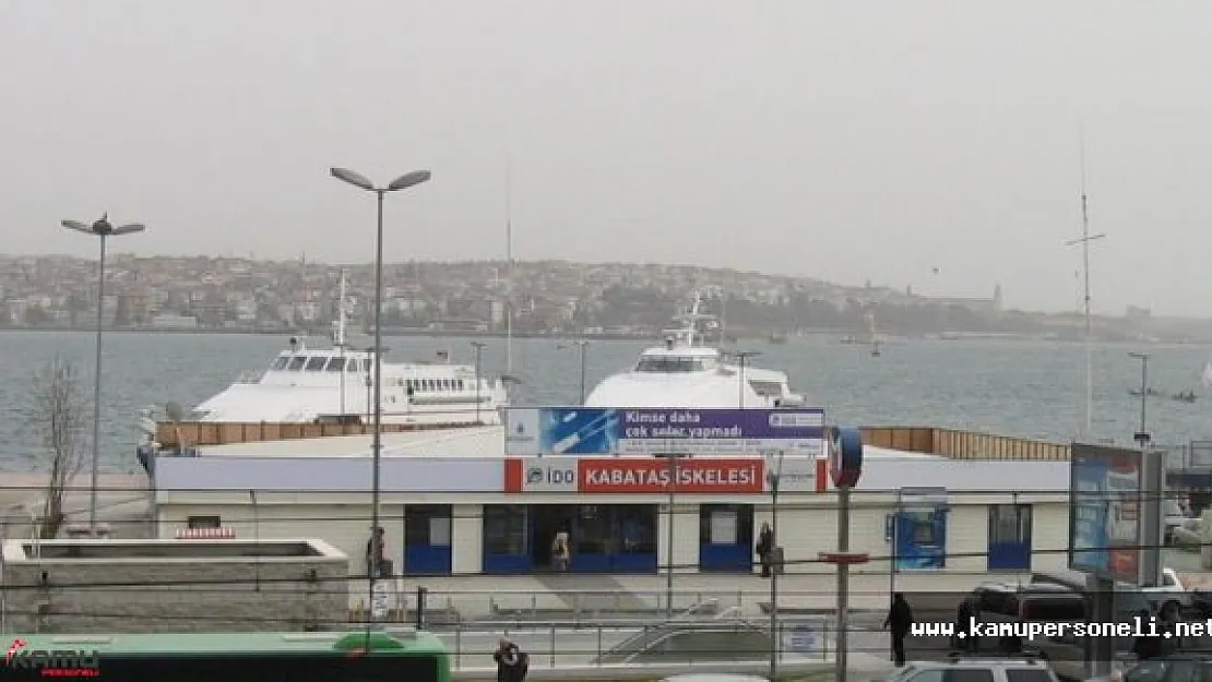 28 Temmuz'dan İtibaren Kabataş Vapur Motor ve Deniz Otobüsü İskeleleri Hizmet Veremeyecek