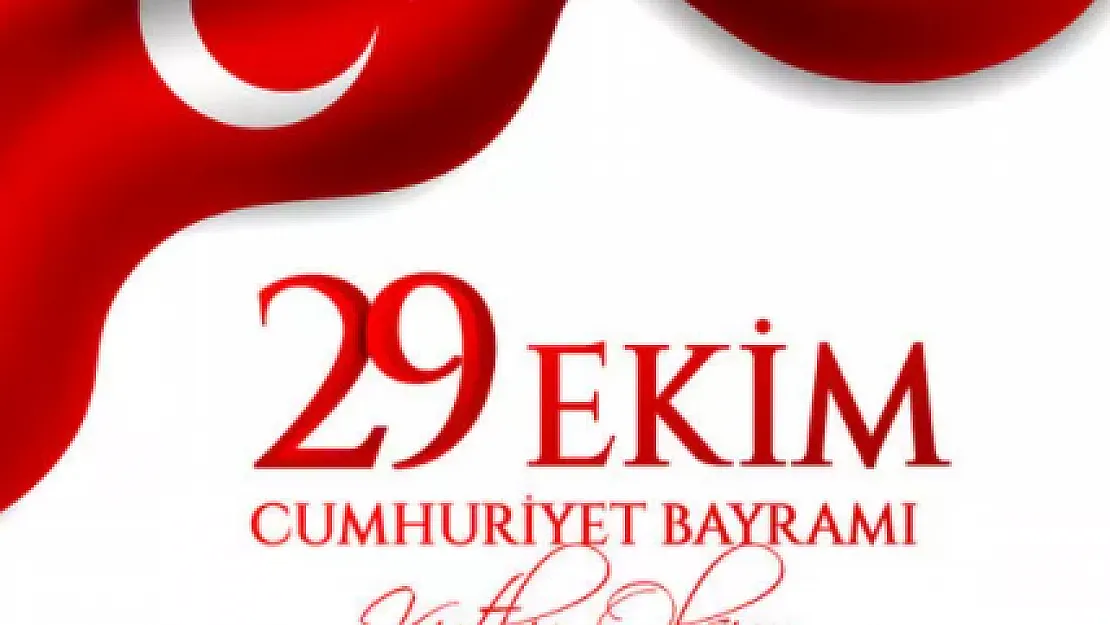 29 Ekim Cumhuriyet Bayramı Mesajları, Resimli 29 Ekim Mesajları, Türk Bayraklı Cumhuriyet Bayramı Mesajları