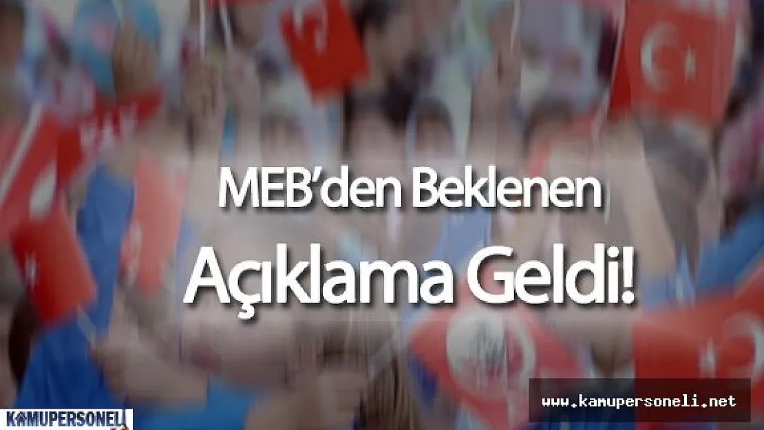 29 Nisan Okullar Tatil mi? TEOG Sonrası Okulların Durumu Hakkında MEB'den Açıklama Geldi