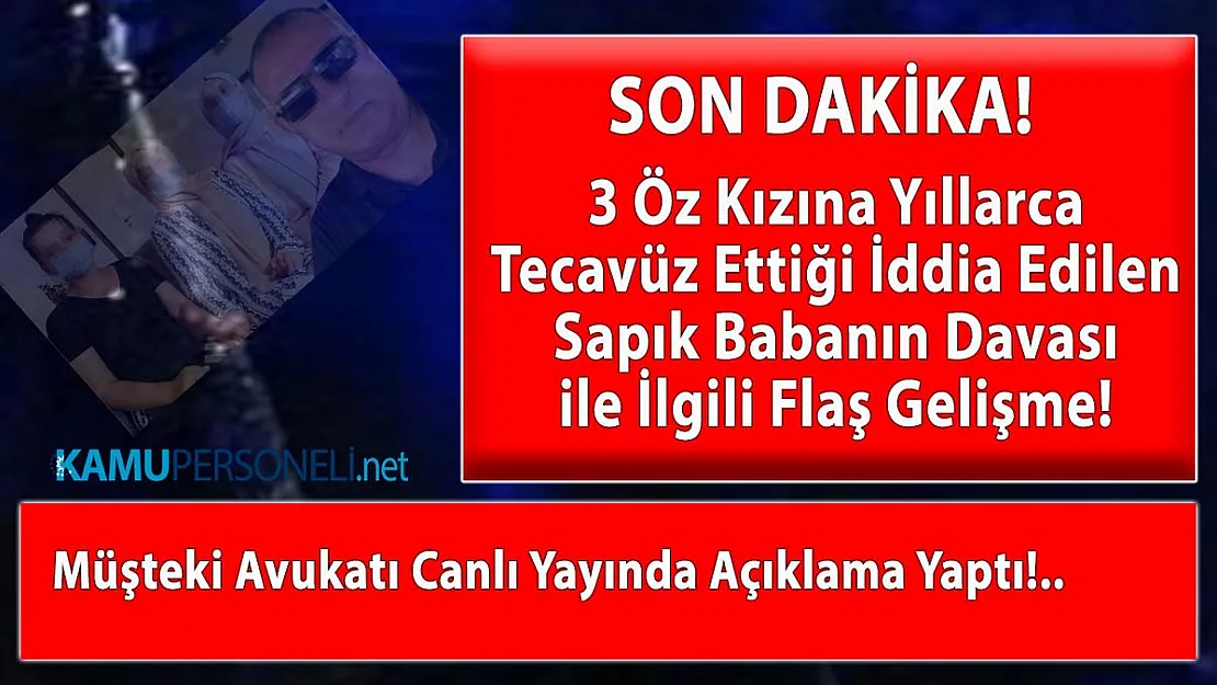 3 kızına tecavüz ettiği iddia edilen sapık baba tahliye edildi!