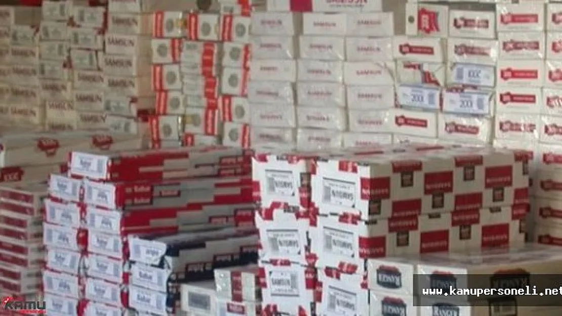 3 Milyon Paket Kaçak Sigara Yakalandı