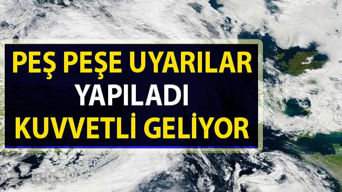 31 Mart hava durumu! Meteorolojiden kuvvetli fırtına uyarısı yapıldı!.