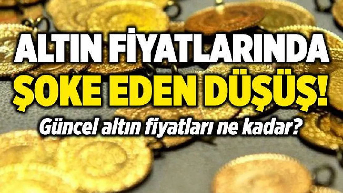 4 Kasım altın fiyatlarında düşüş başladı! Altın fiyatları güncel! 4 Kasım gram, çeyrek, yarım altın fiyatları