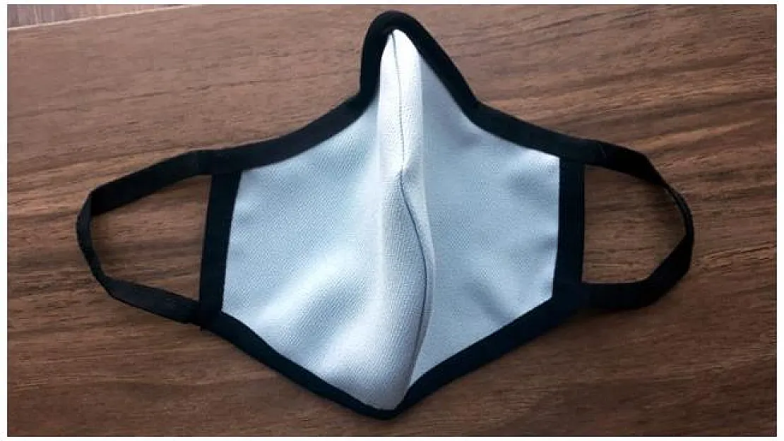 45 gün boyunca kullanılan maske üretildi!