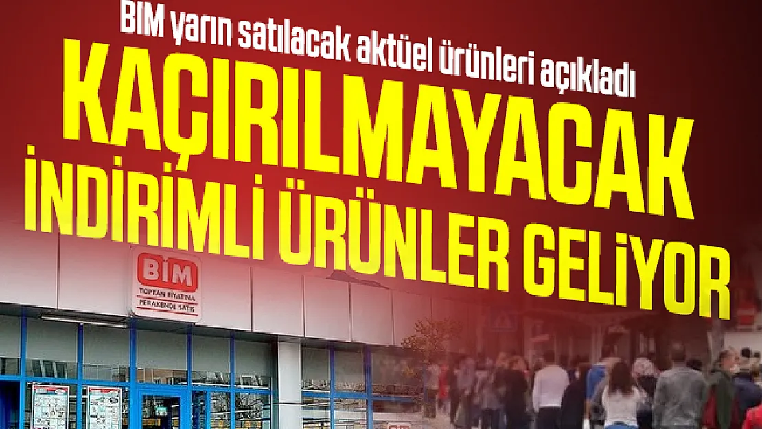 5 Haziran BİM Aktüel Kataloğu indirimli ürünler açıklandı