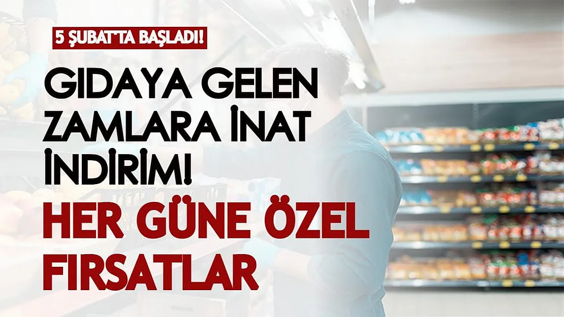 5 Şubat'ta başladı! Gıdaya gelen zamlara inat indirim! Peynir, sucuk, sıvıyağ ve çay dahil onlarca üründe fırsatı kaçırmayın